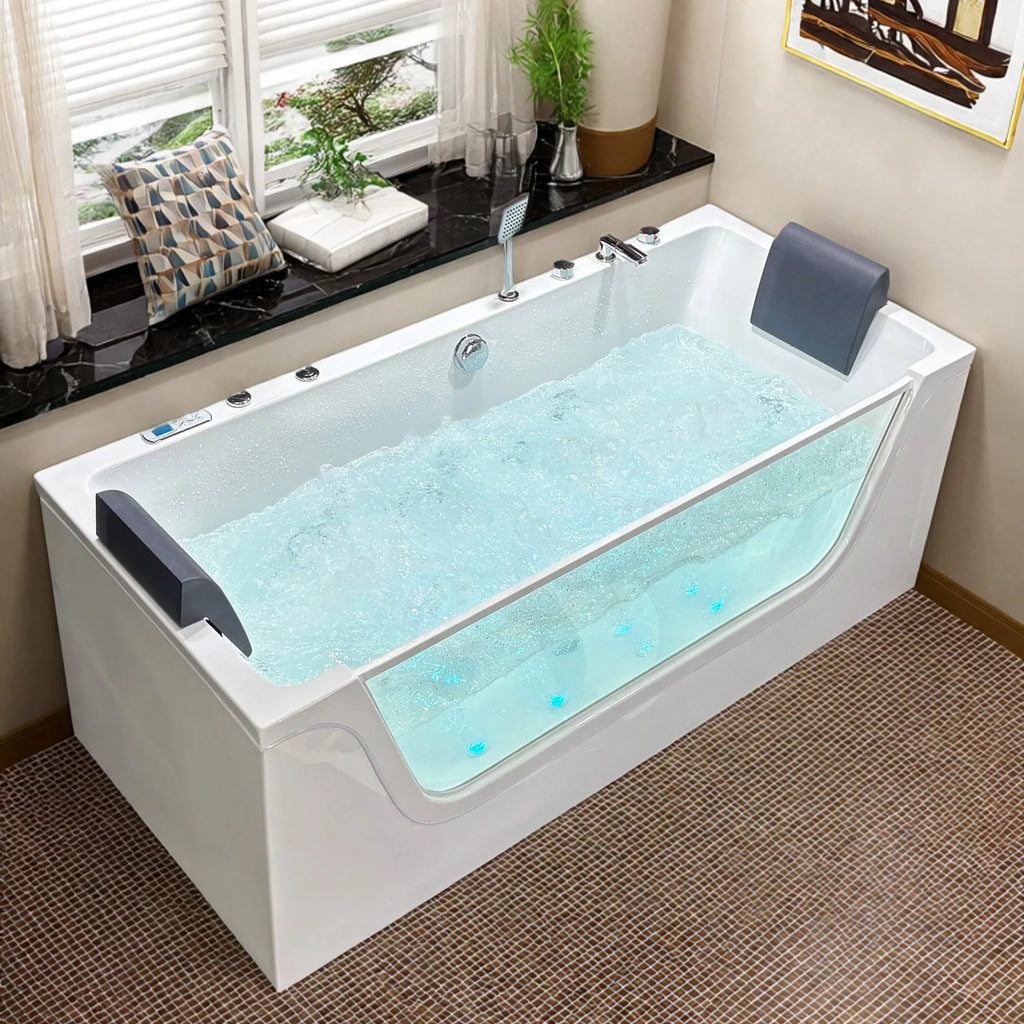 Smart Premium Acrylic Constant Temperature Heating Bathtub