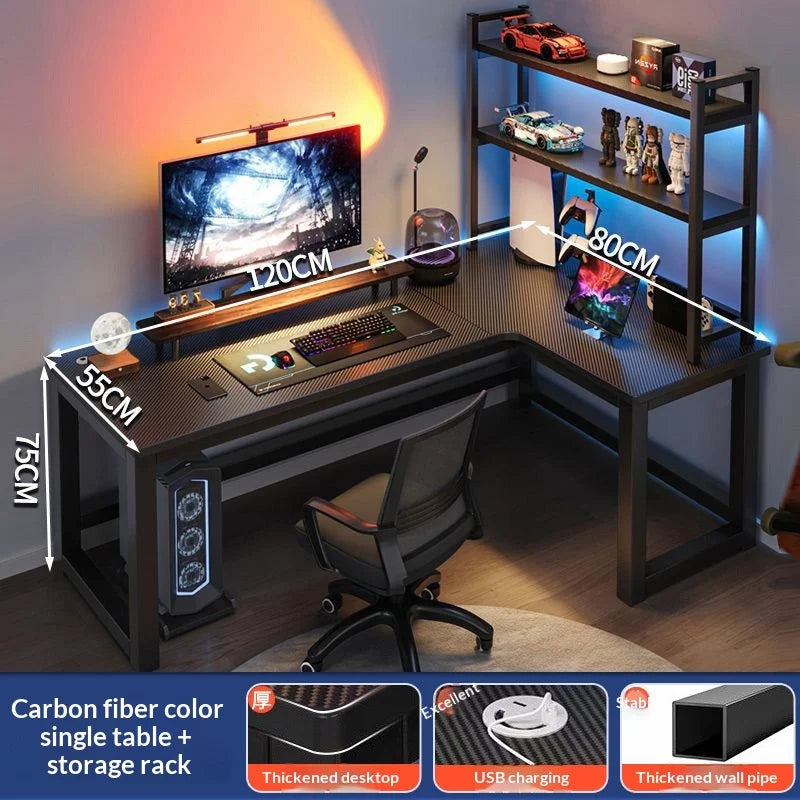 L Shaped Corner Computer Desk