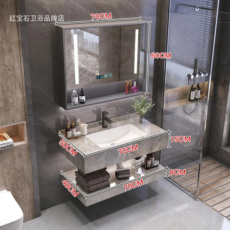 Bathroom Vanities Light Storage