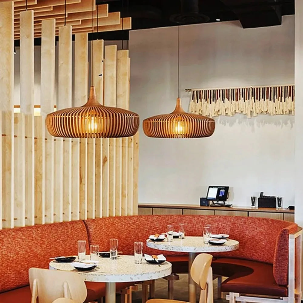 Wabi-sabi Minimalist LED Ceiling Chandelier