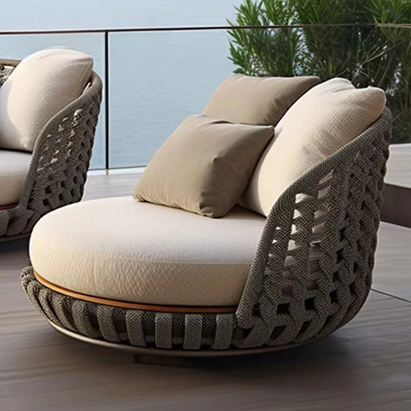Outdoor furniture luxury wicker fabric