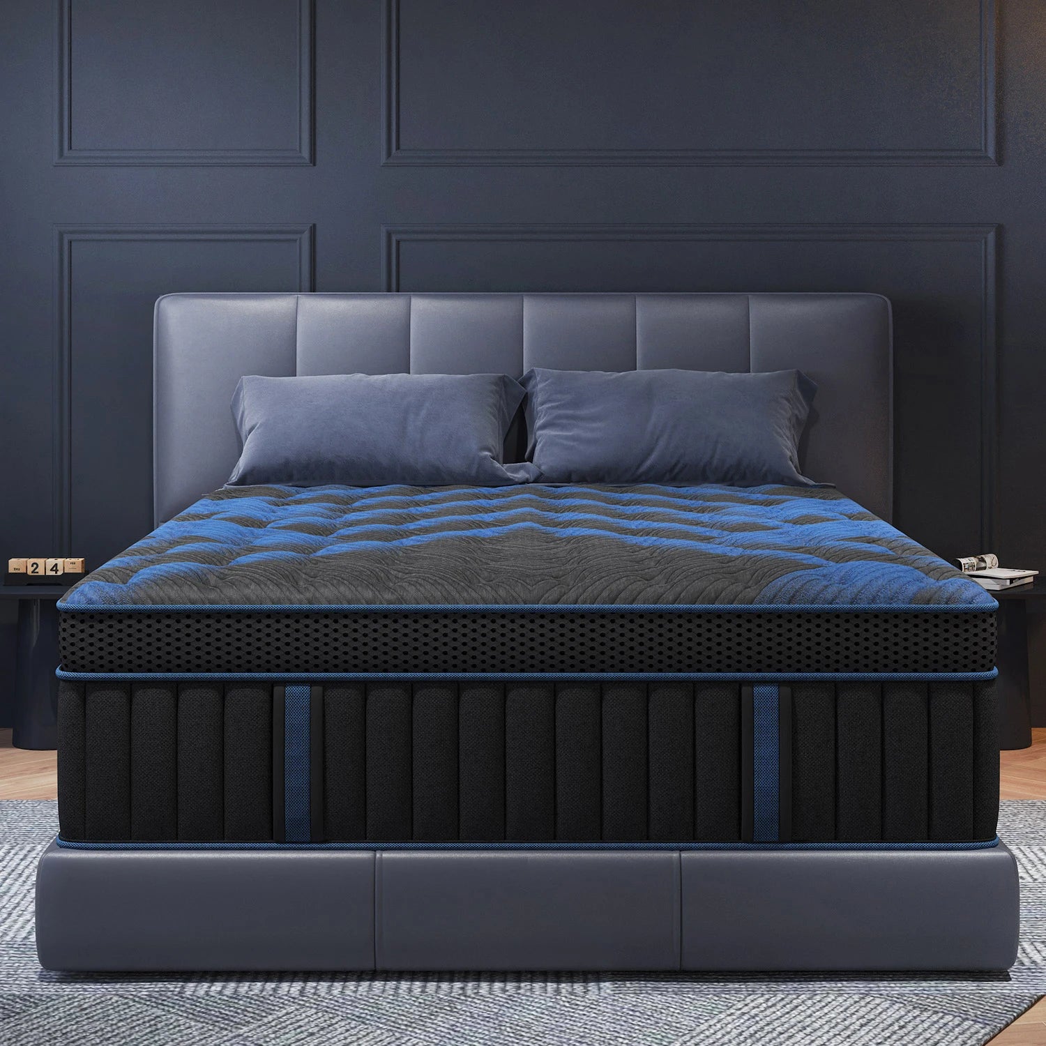 12"Gel Memory Foam Hybrid Pocket Spring Mattress T