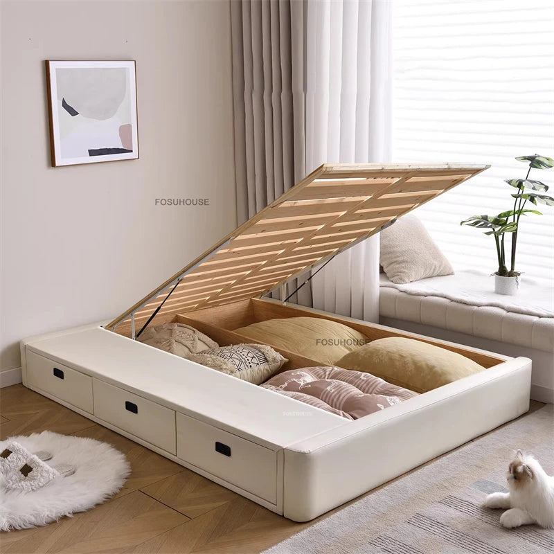 Japanese Bed Frame with Storage