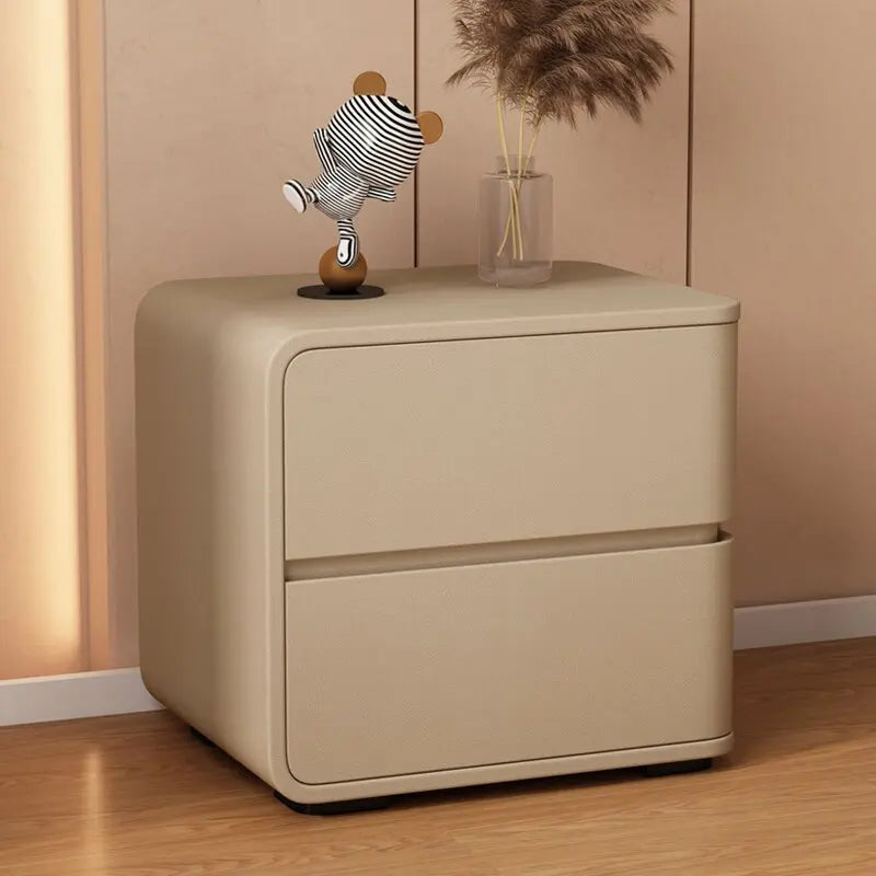 Modern  Simple Luxury Design Cream Style Nightstands