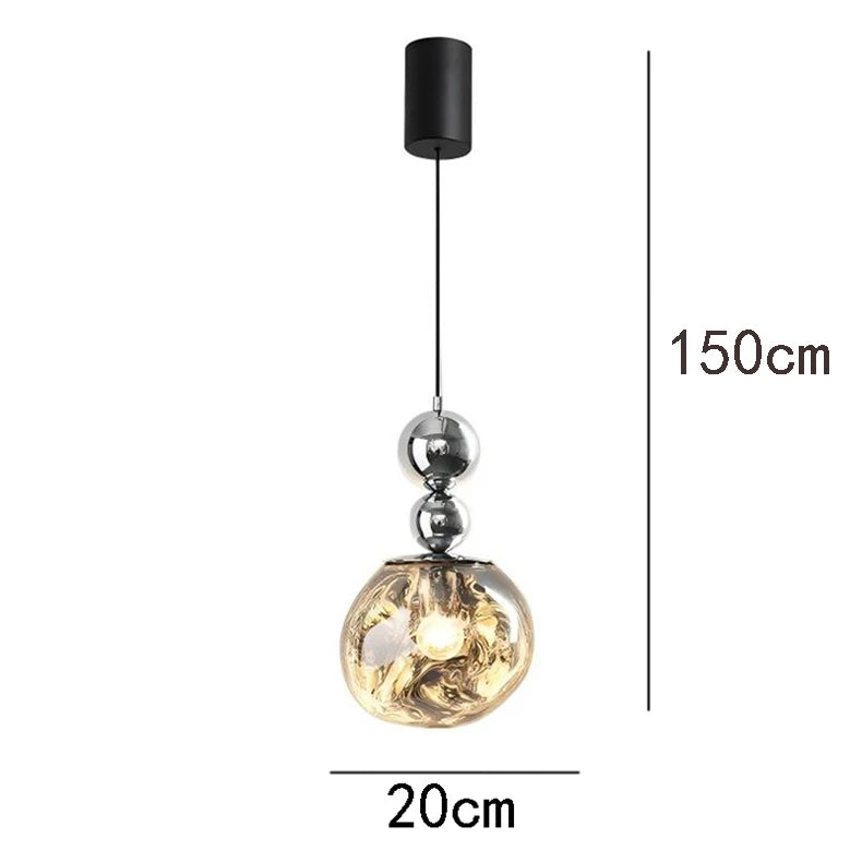 Simple, dining room chandelier