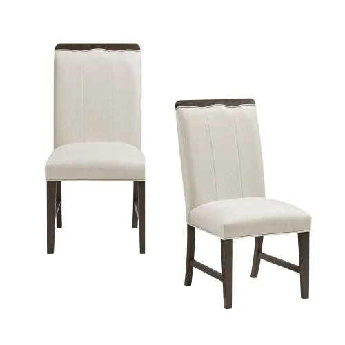 Contemporary Dining Set of 2 Side Chairs