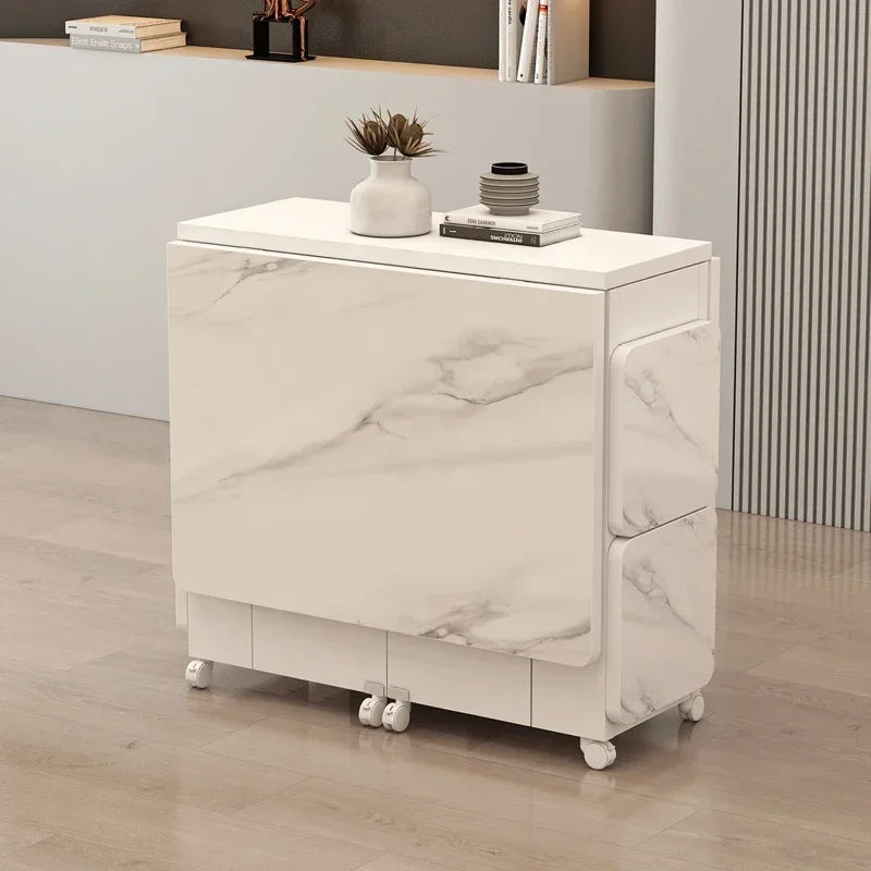 Italian Folding Dining Table 4 Stools