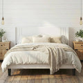 Queen Bed Frame with Wingback Headboard, Upholstered Platform Bed, Wooden Slats, Noise-Free, No Box Spring Needed,, Customized