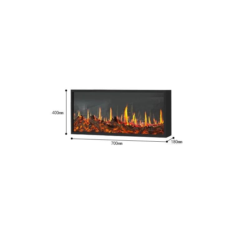 Holographic Fireplace, MGO 700x180x400mm, 3D Virtual Flame