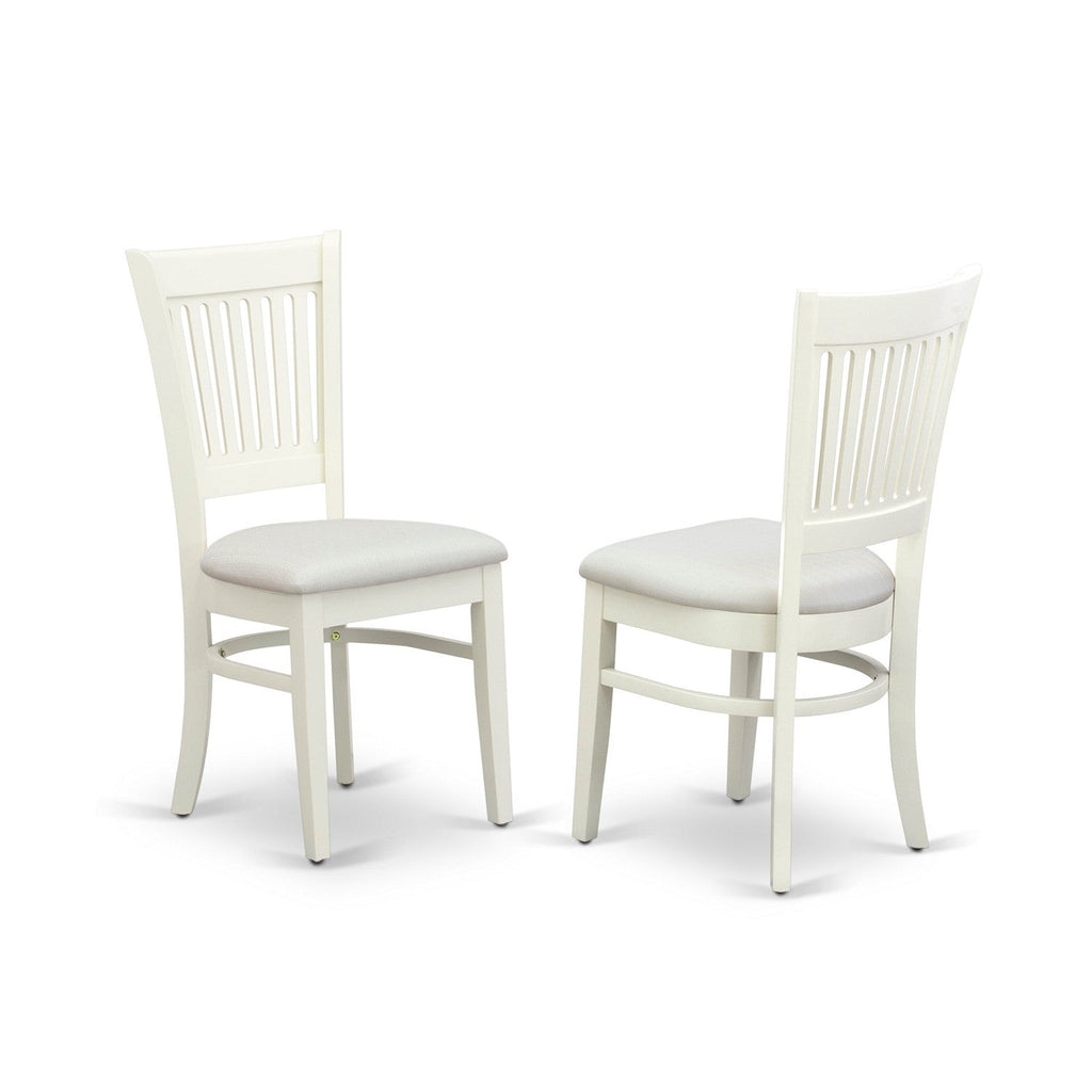 7-Piece Kitchen Table Set- 6 Modern Dining Chairs