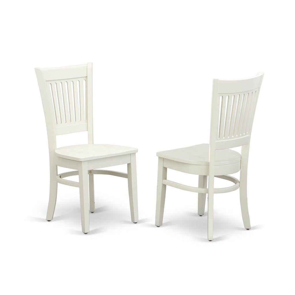 5-Piece Kitchen Dining Set- 4 Wooden Chairs and Kitchen Table