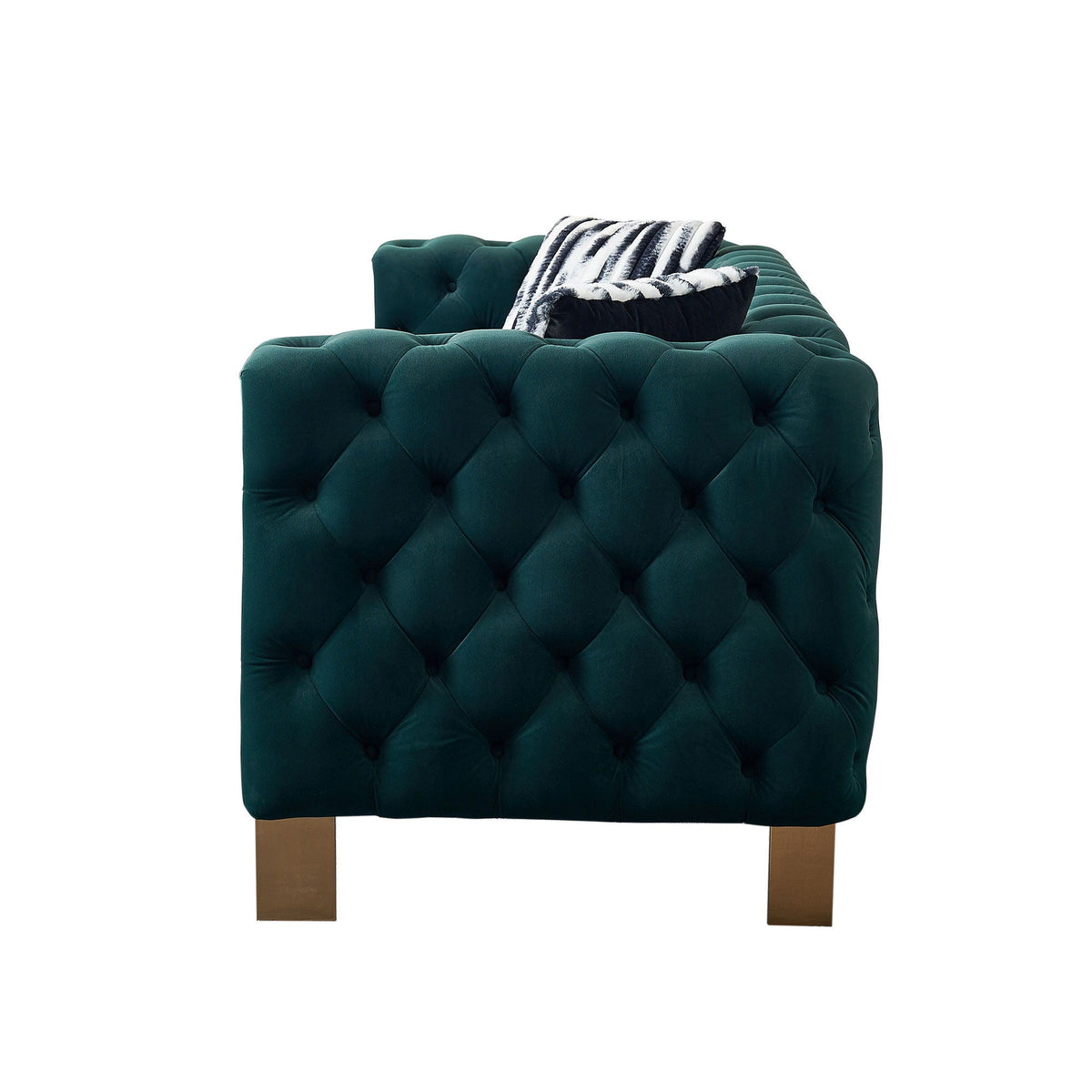 Chesterfield - Modern Tufted Sofa, 84.25''W Couch