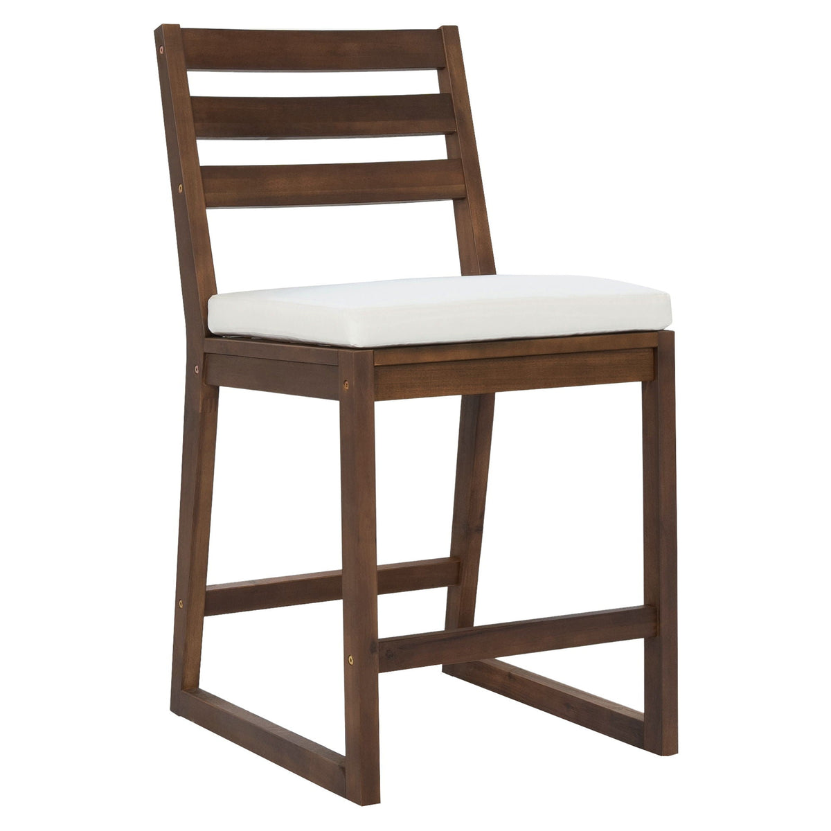 Patio Bar Set with Ergonomic Chairs - Light Brown or Dark Brown