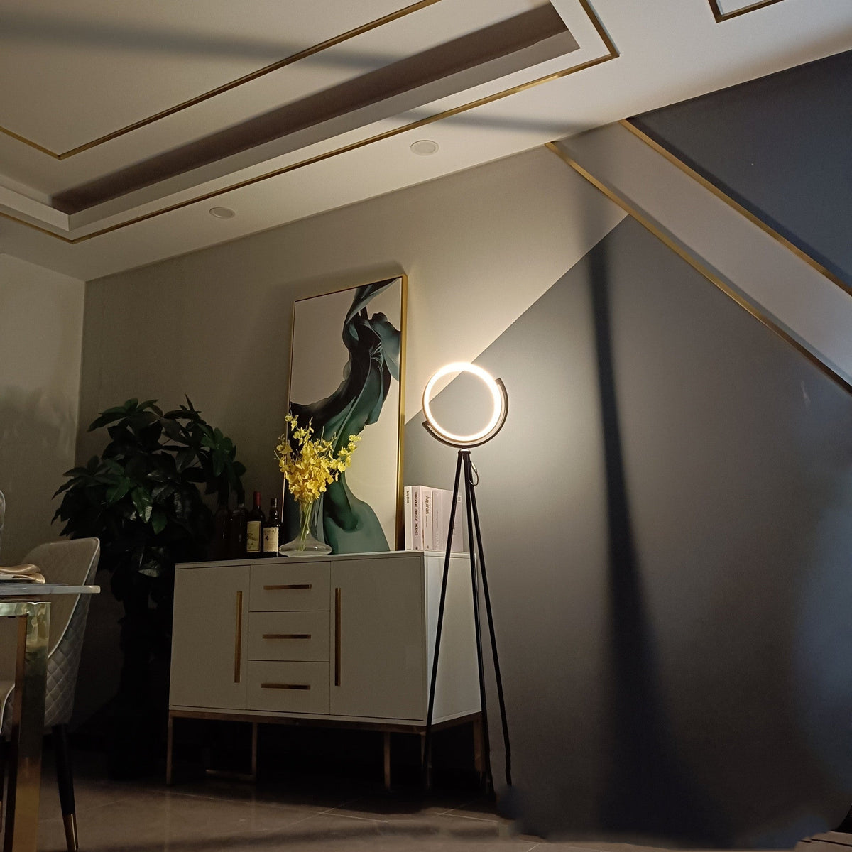 LED Light Supplementary Aluminum Floor Lamp