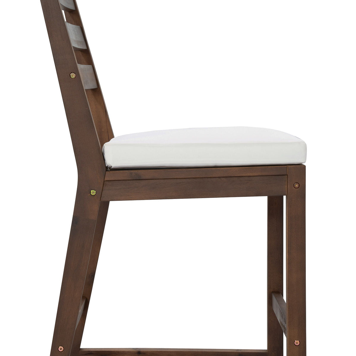 Patio Bar Set with Ergonomic Chairs - Light Brown or Dark Brown