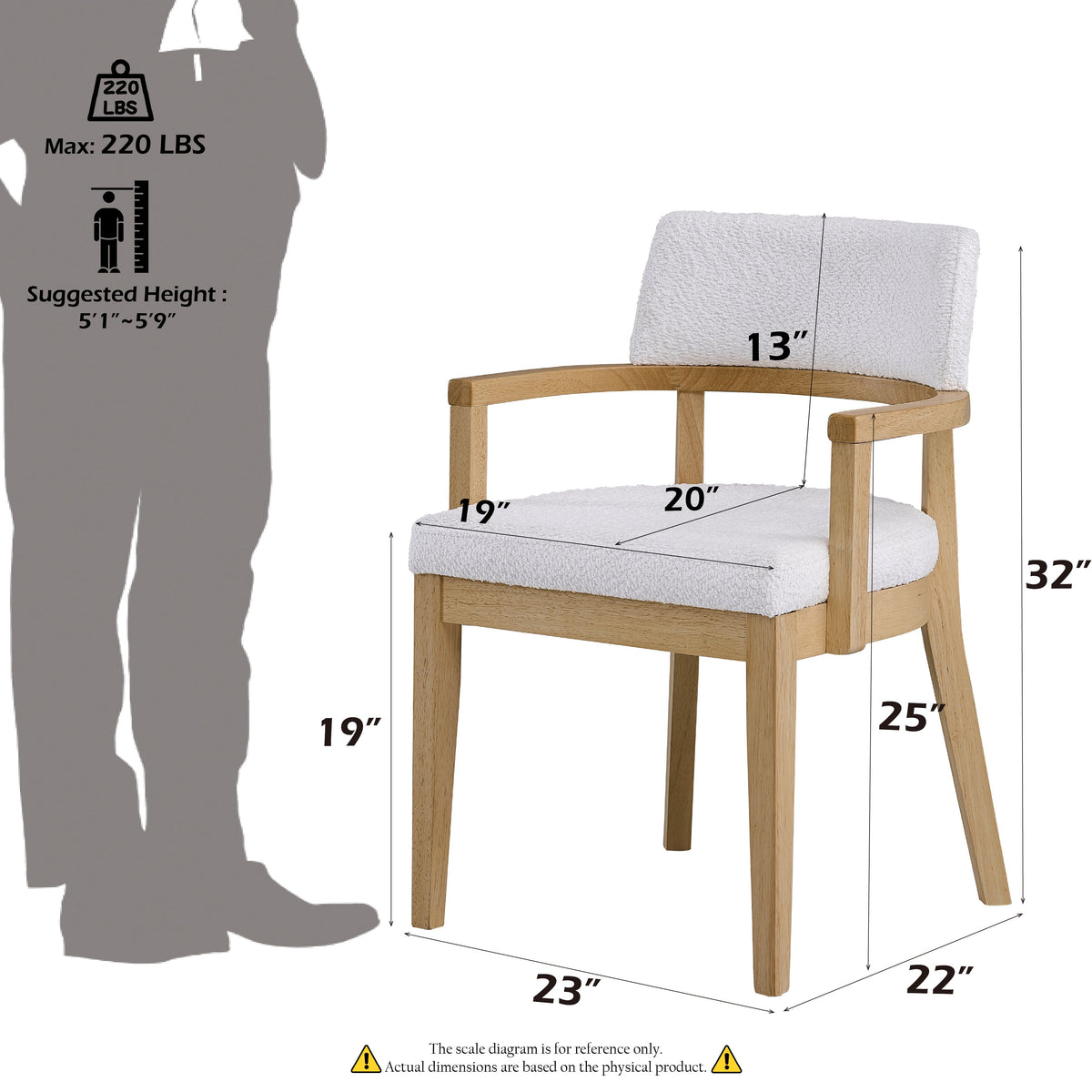 Kasem 6 Pcs Dining Room Set