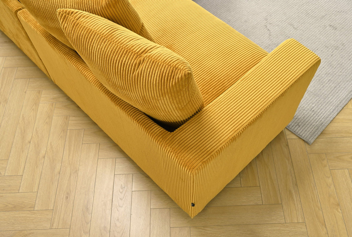 Oversized 2 Piece Sectional Couches, L Shaped Sofa With Chaise