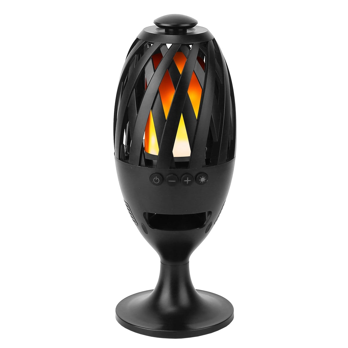 LED Flame Speakers Torch Wireless Speaker Waterproof Stereo Bass Speaker Outdoor
