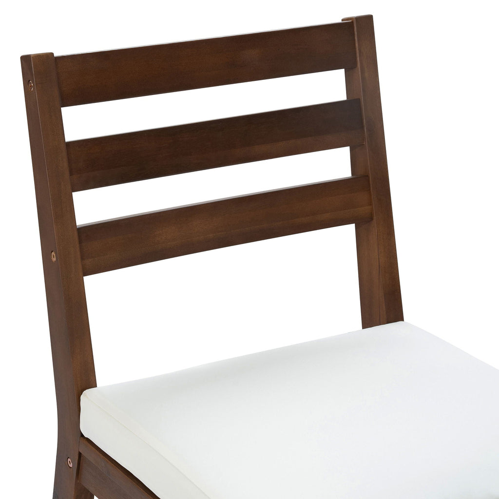 Patio Bar Set with Ergonomic Chairs - Light Brown or Dark Brown