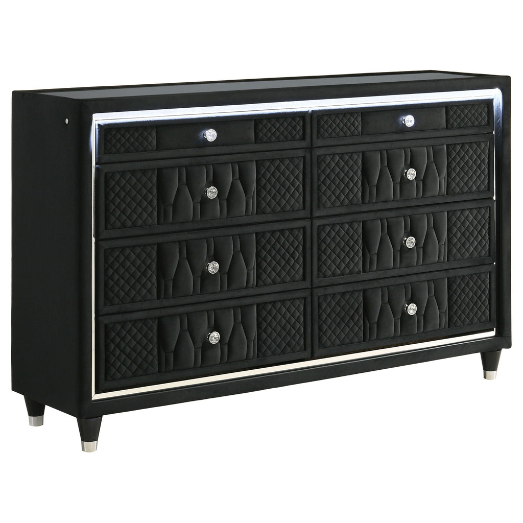 Lorient 5-piece Queen Bedroom Set Black