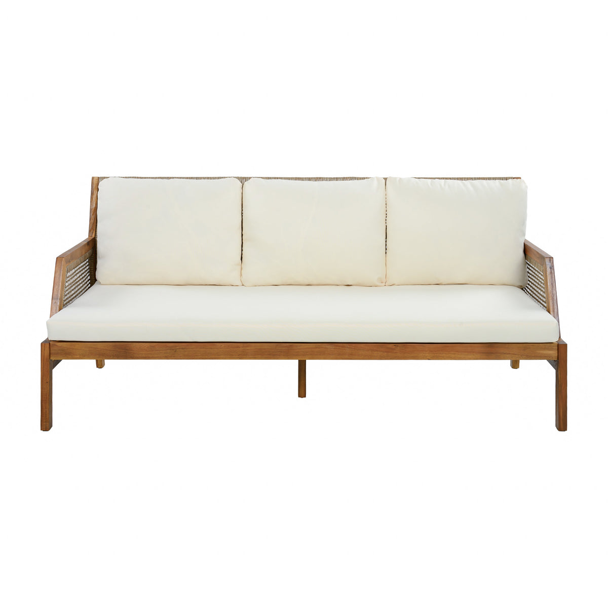 3 Piece Acacia Wood Patio Furniture Set