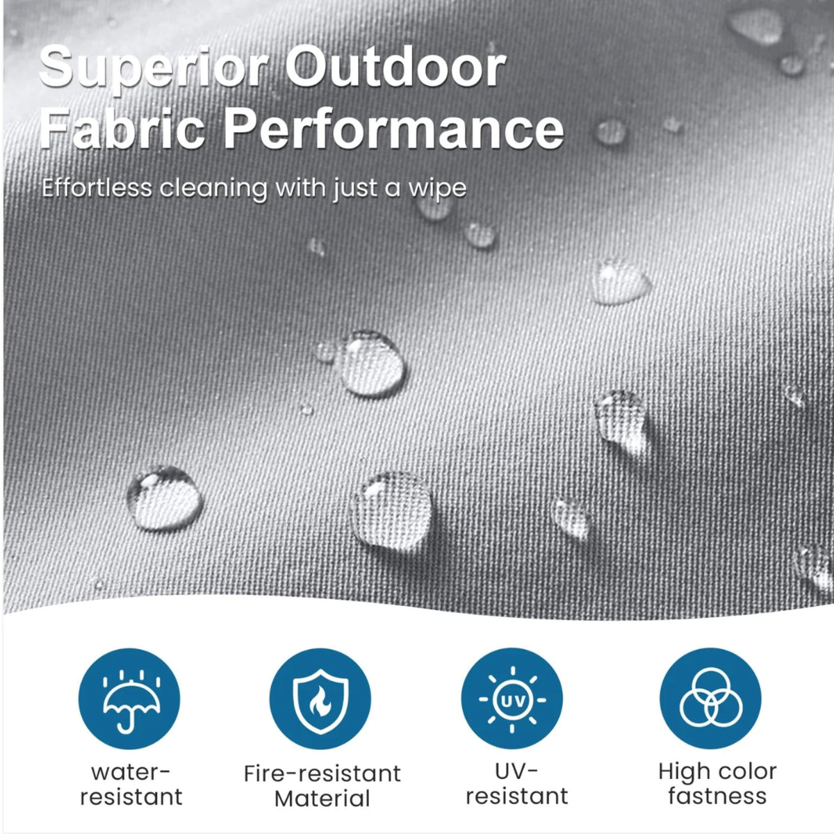All-Weather 5-Piece Ultra Aluminum Patio Furniture Set