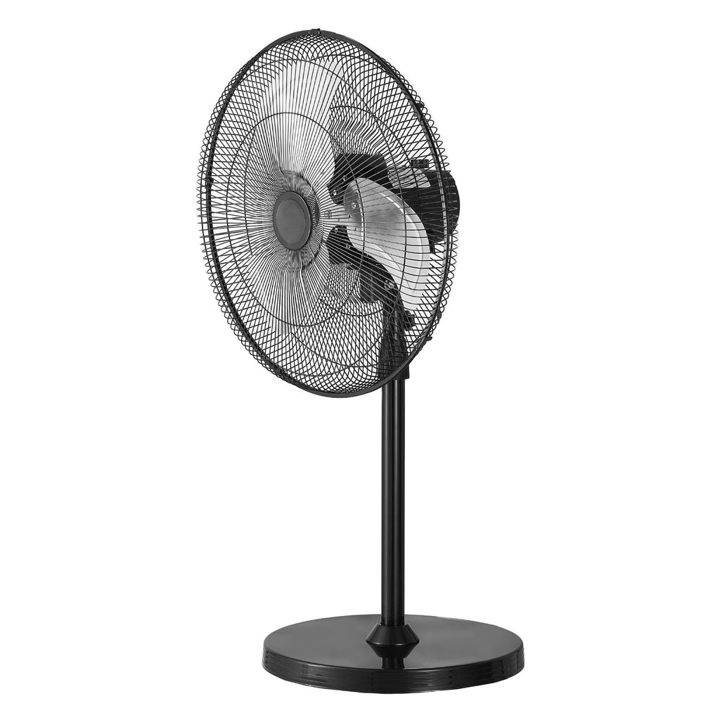 18" Pedestal Fan 3-Speed Oscillating Fan with Adjustable Height