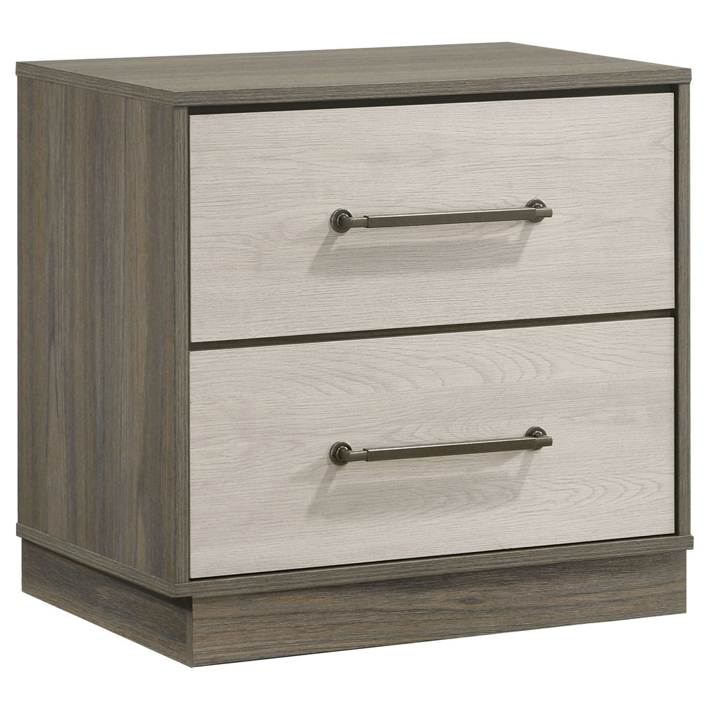 Fenwick 4-piece Eastern King Bedroom Set Grey Oak