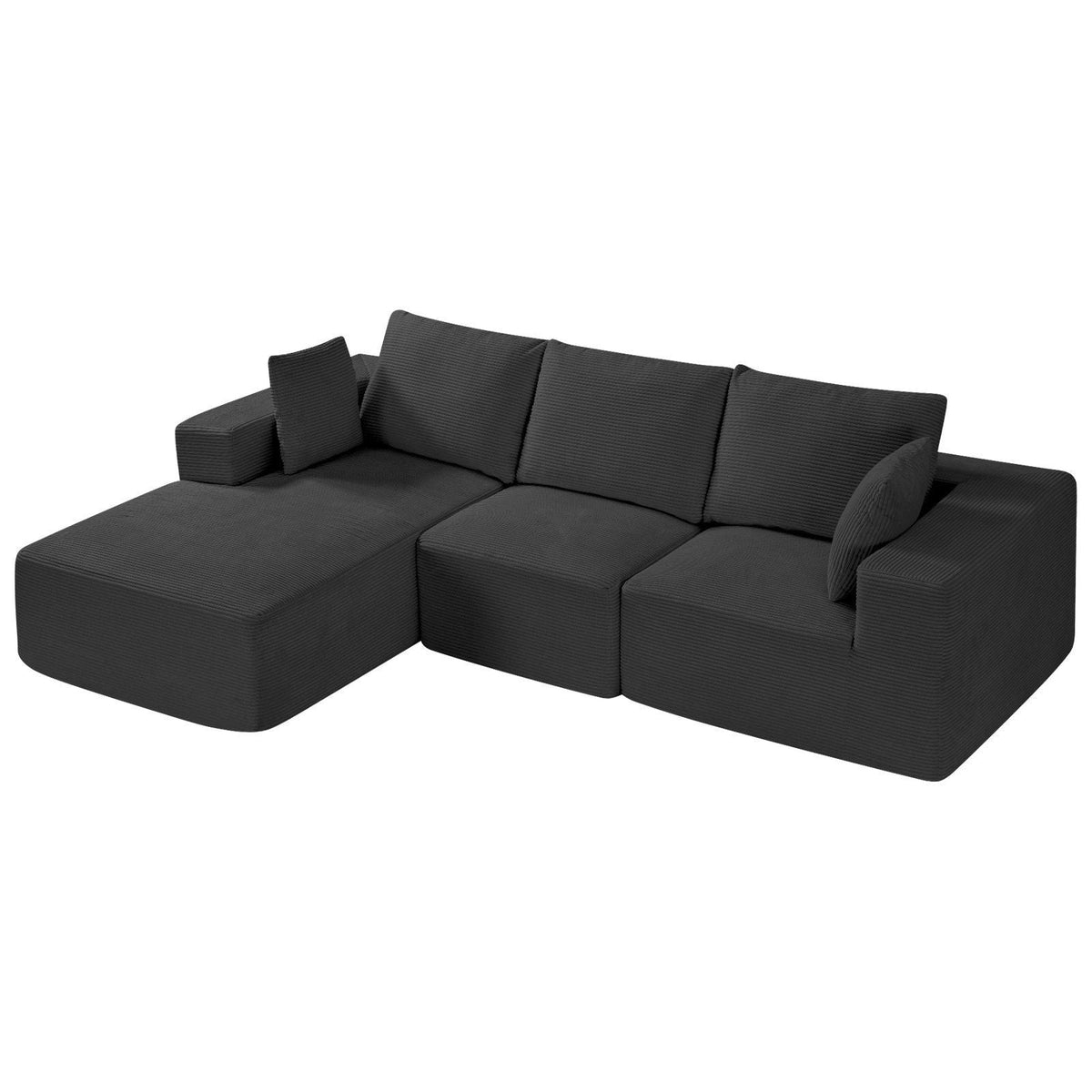 Modular Sectional Cloud Sofa with High Rebound Sponge