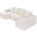 Modular Sectional Sofa, Cloud Couch with High Rebound Sponge