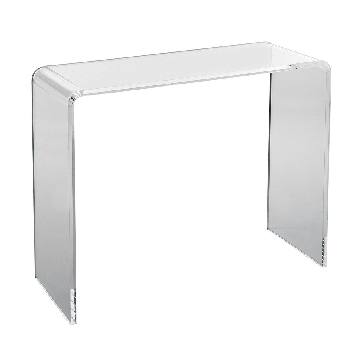 Acrylic Console Table, Clear Acrylic End Table
