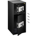 Large Double Door Security Safe 2.6 Cubic Feet Steel Safe with Digital Lock for Money, Gun