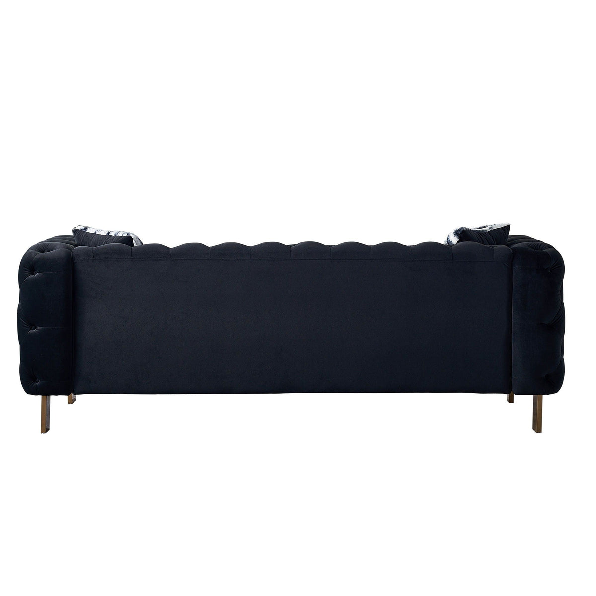 Chesterfield - Modern Tufted Sofa, 84.25''W Couch