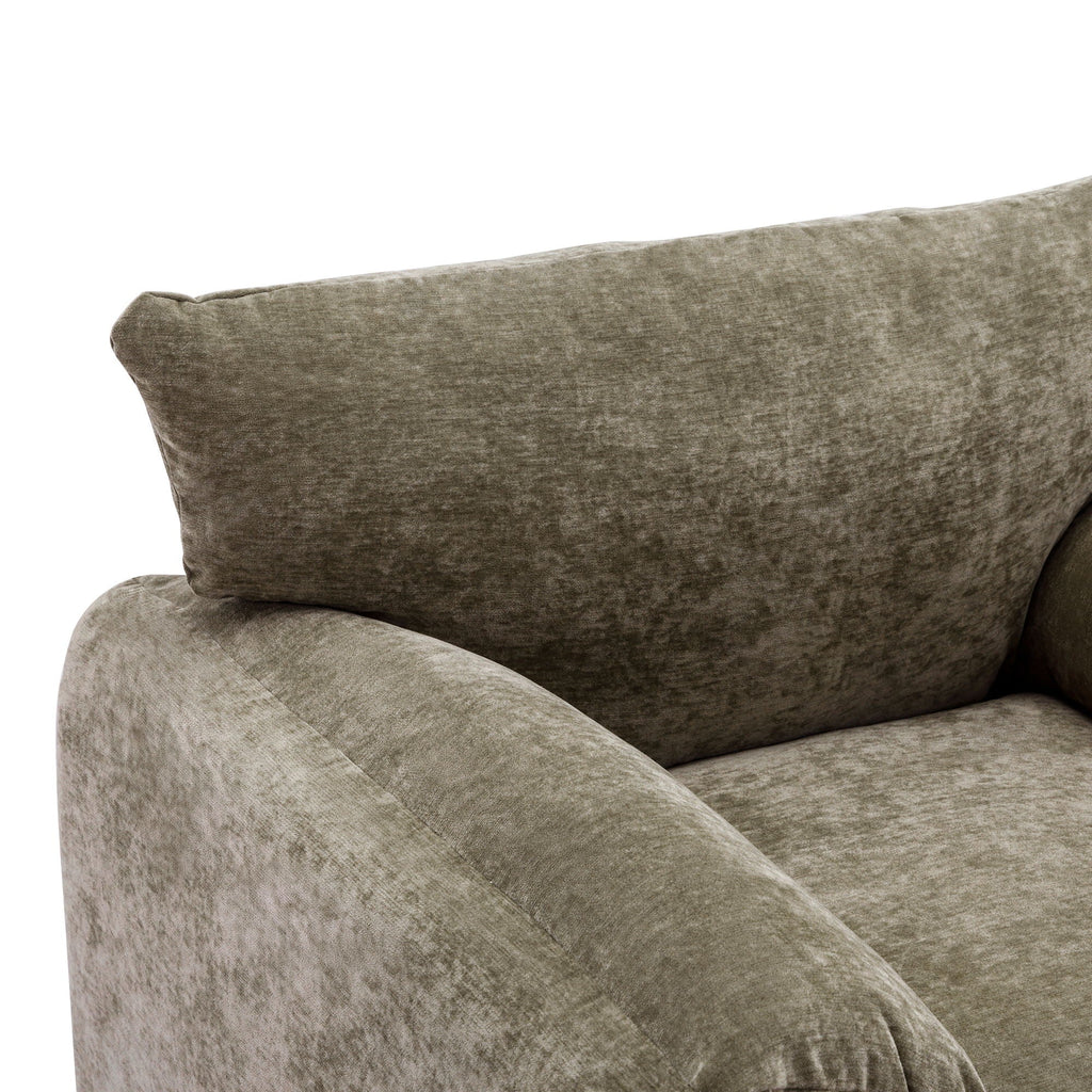 Oversized Accent Single Lounge Chair - Matcha Green