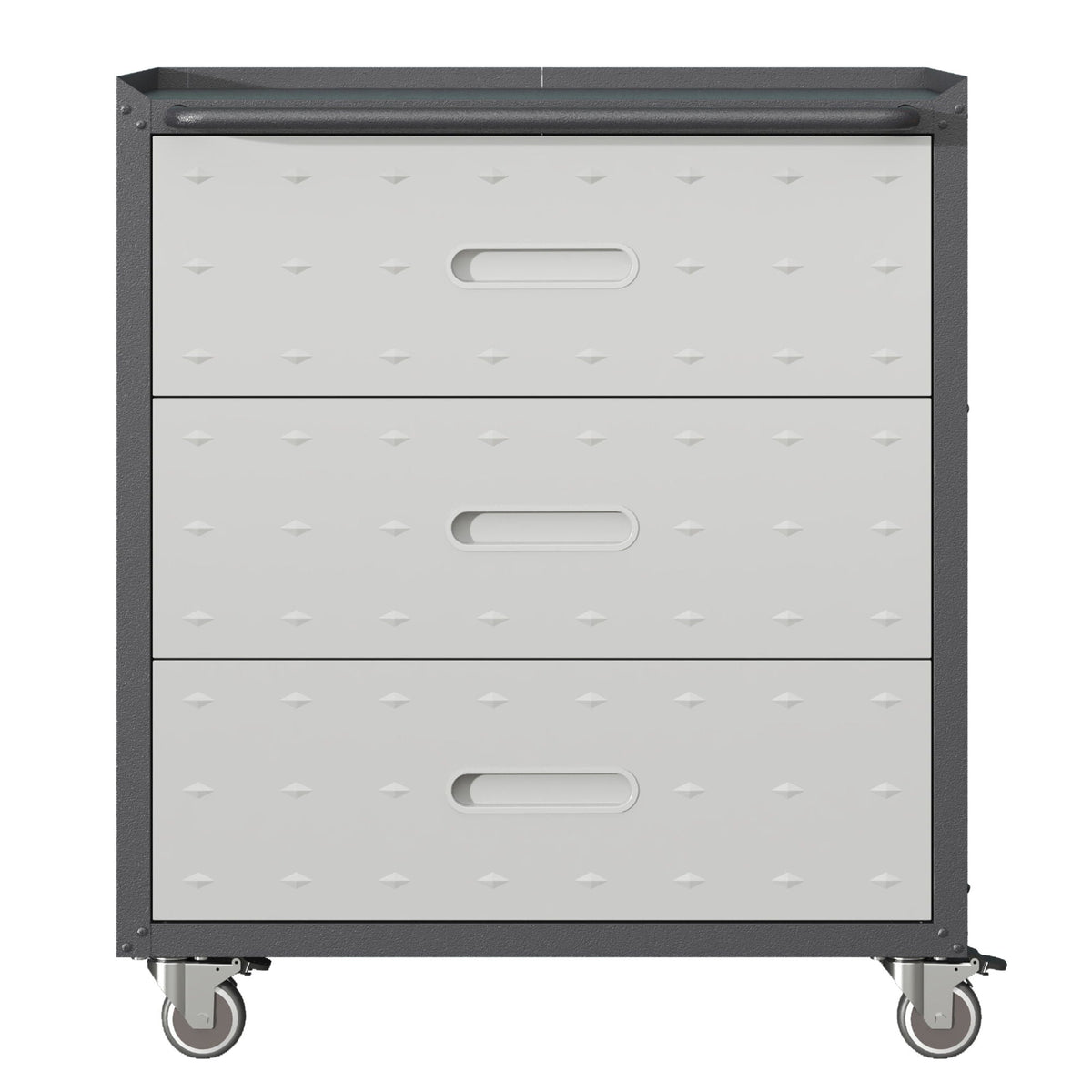 Heavy Duty Metal Storage Cabinet With Wheels 3 Drawer Tool Cabinet