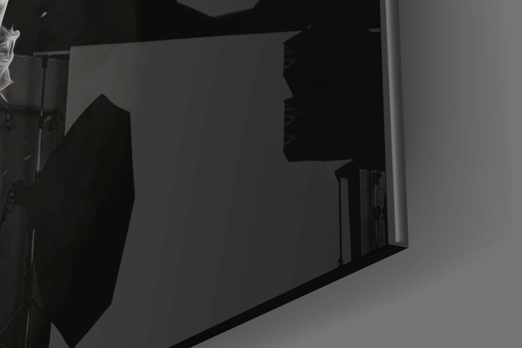 Ying Yang Glass Wall Art || Designer Collection