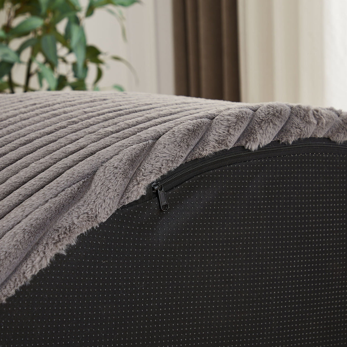 Modern Single Sofa With Backrest Pillow