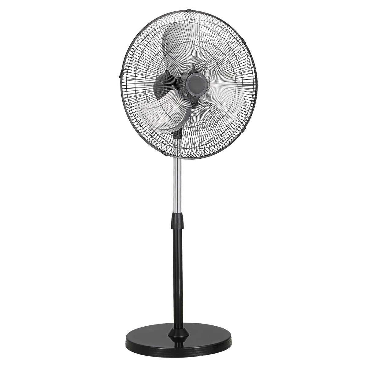 18" Pedestal Fan 3-Speed Oscillating Fan with Adjustable Height