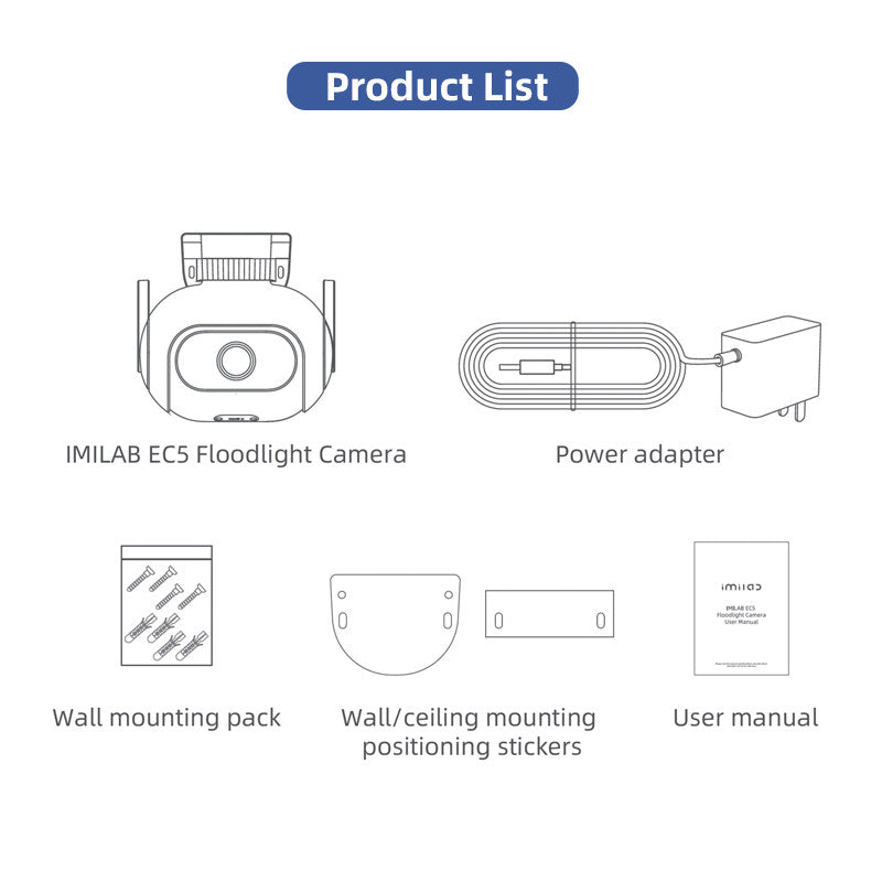Wi-fi Smart Security System Kit Outdoor Video Surveillance