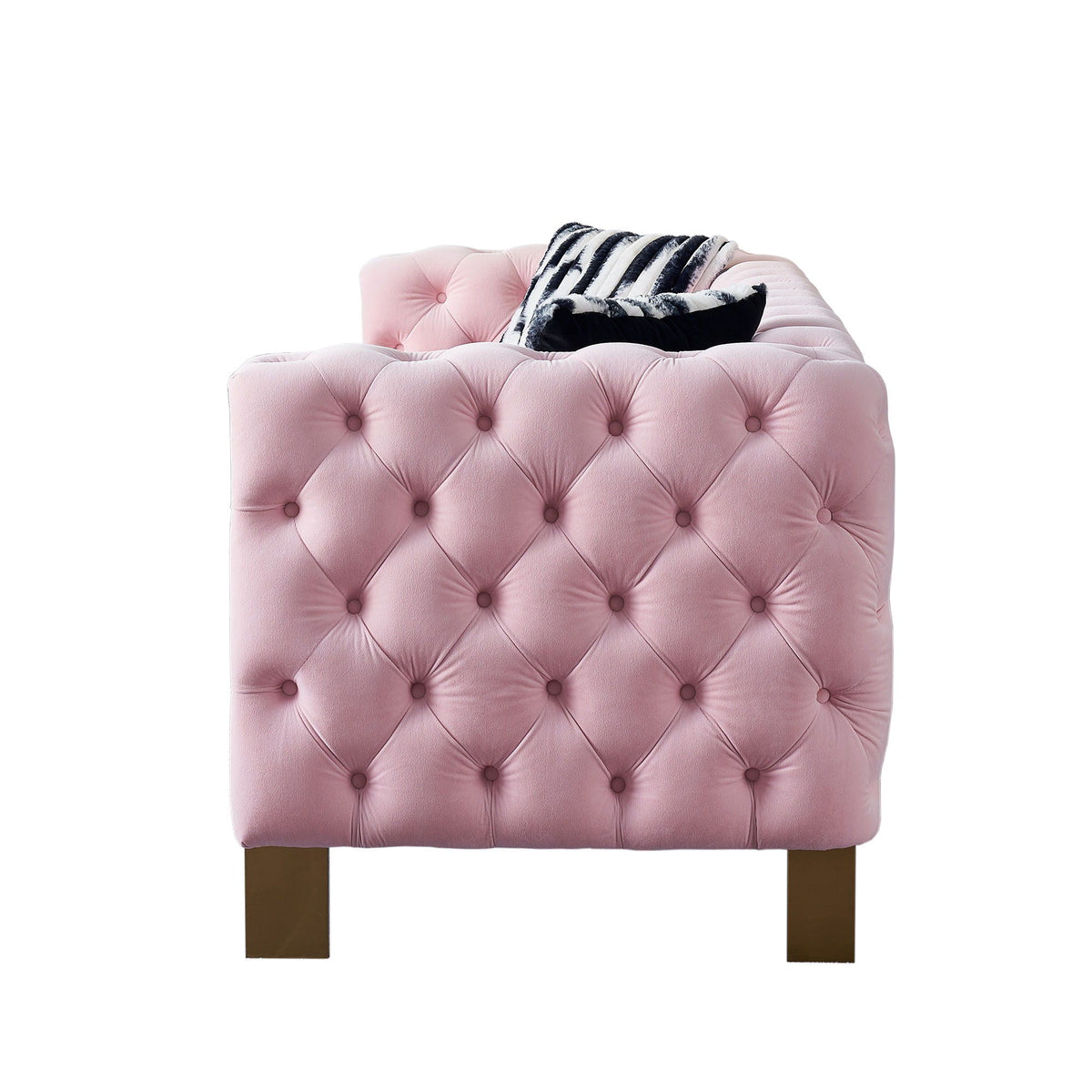 Chesterfield - Modern Tufted Sofa, 84.25''W Couch