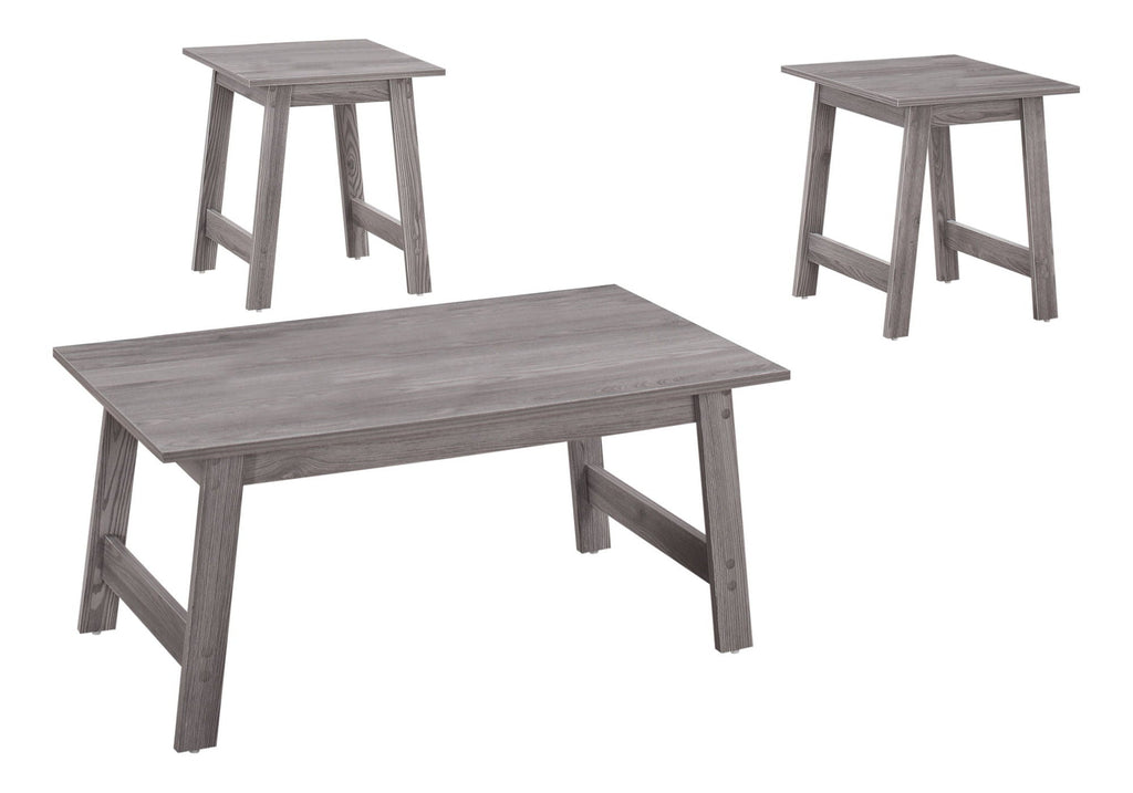 Transitional (Set of 3), Table Set, Coffee, End, Side