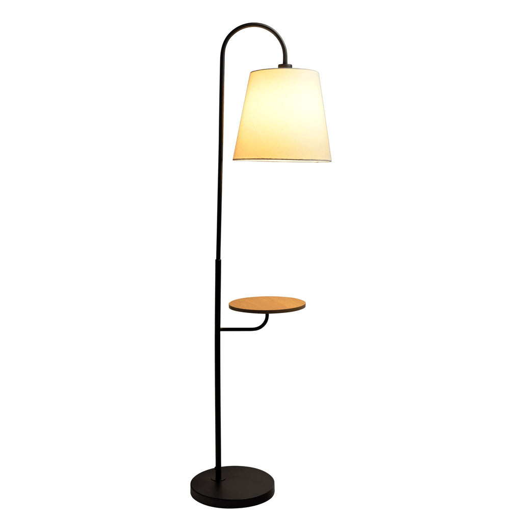 Floor Lamp With Rotary Switch Wood Table Base
