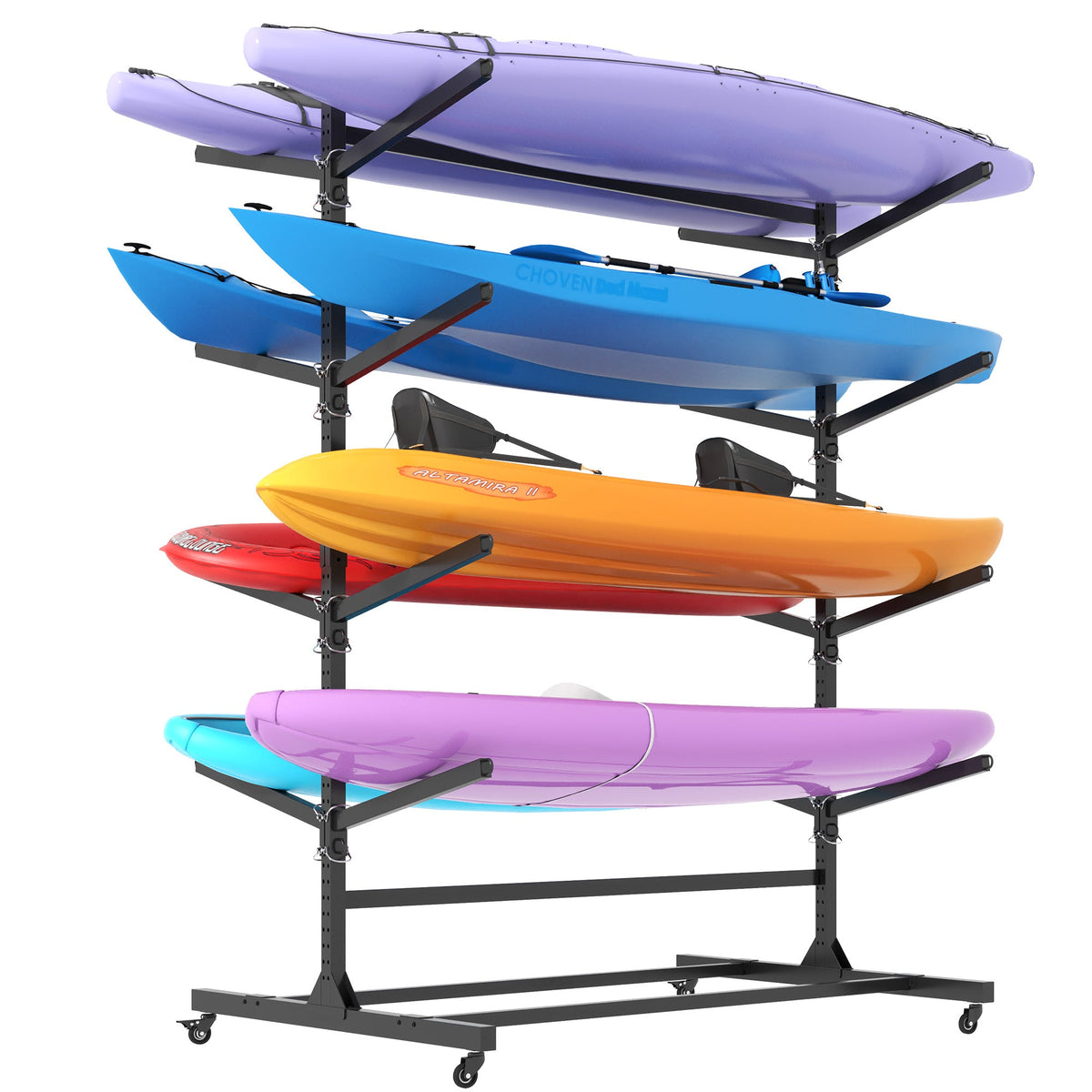82"H Kayak Storage Rack