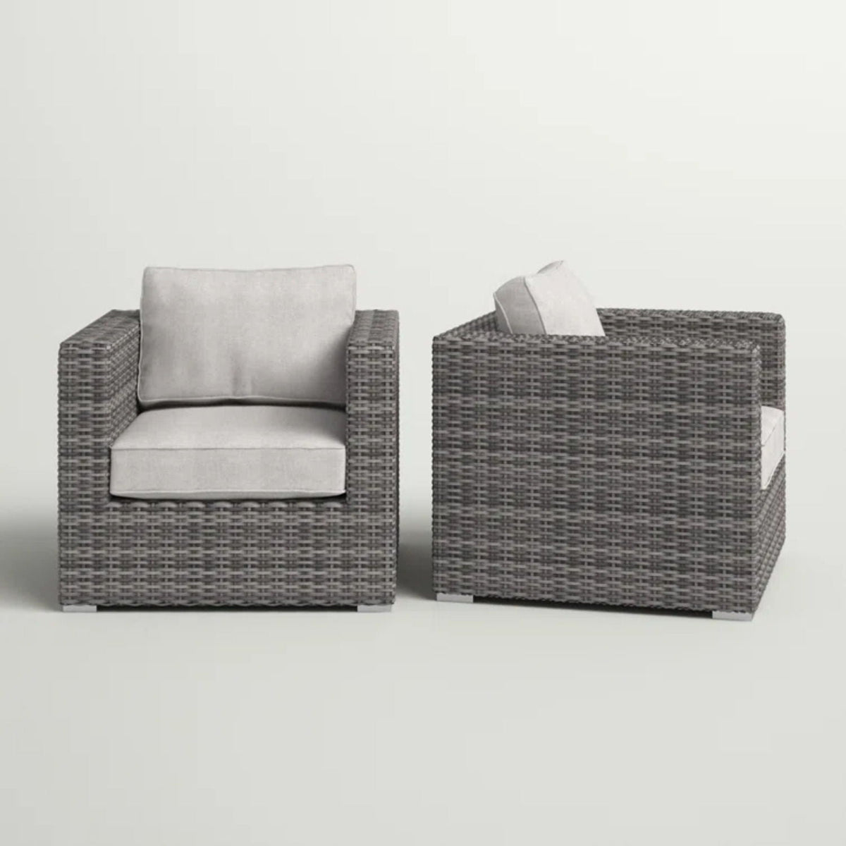 Outdoor Patio Chair With Cushions