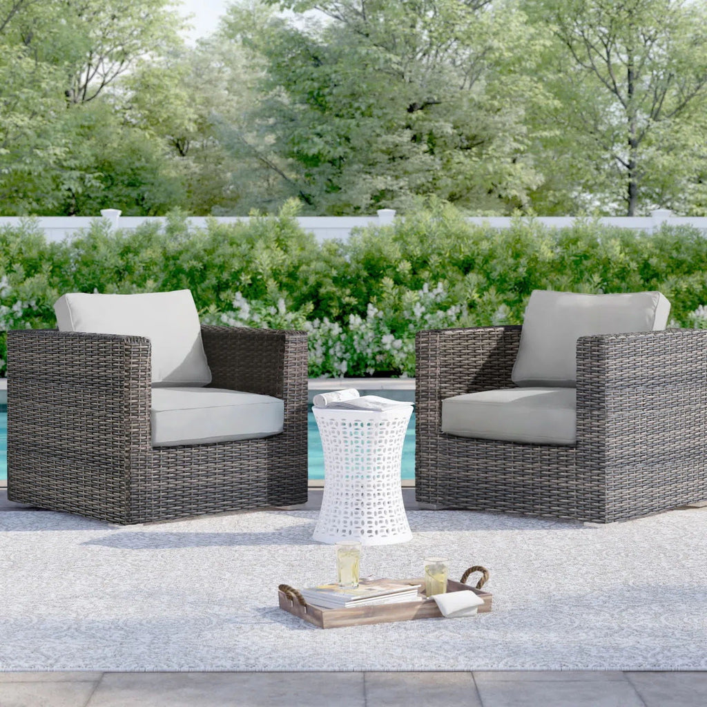 Outdoor Patio Chair With Cushions