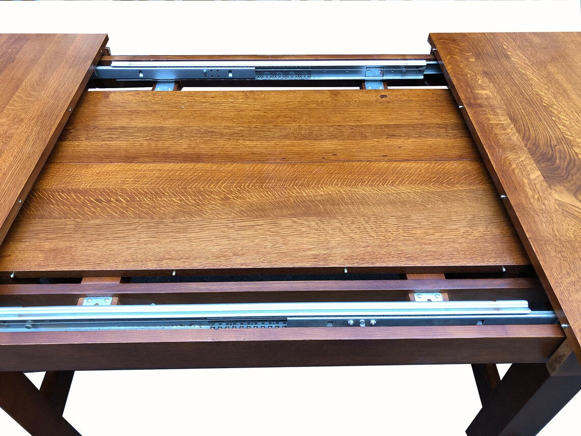 Oak Dining Table and Chairs Set