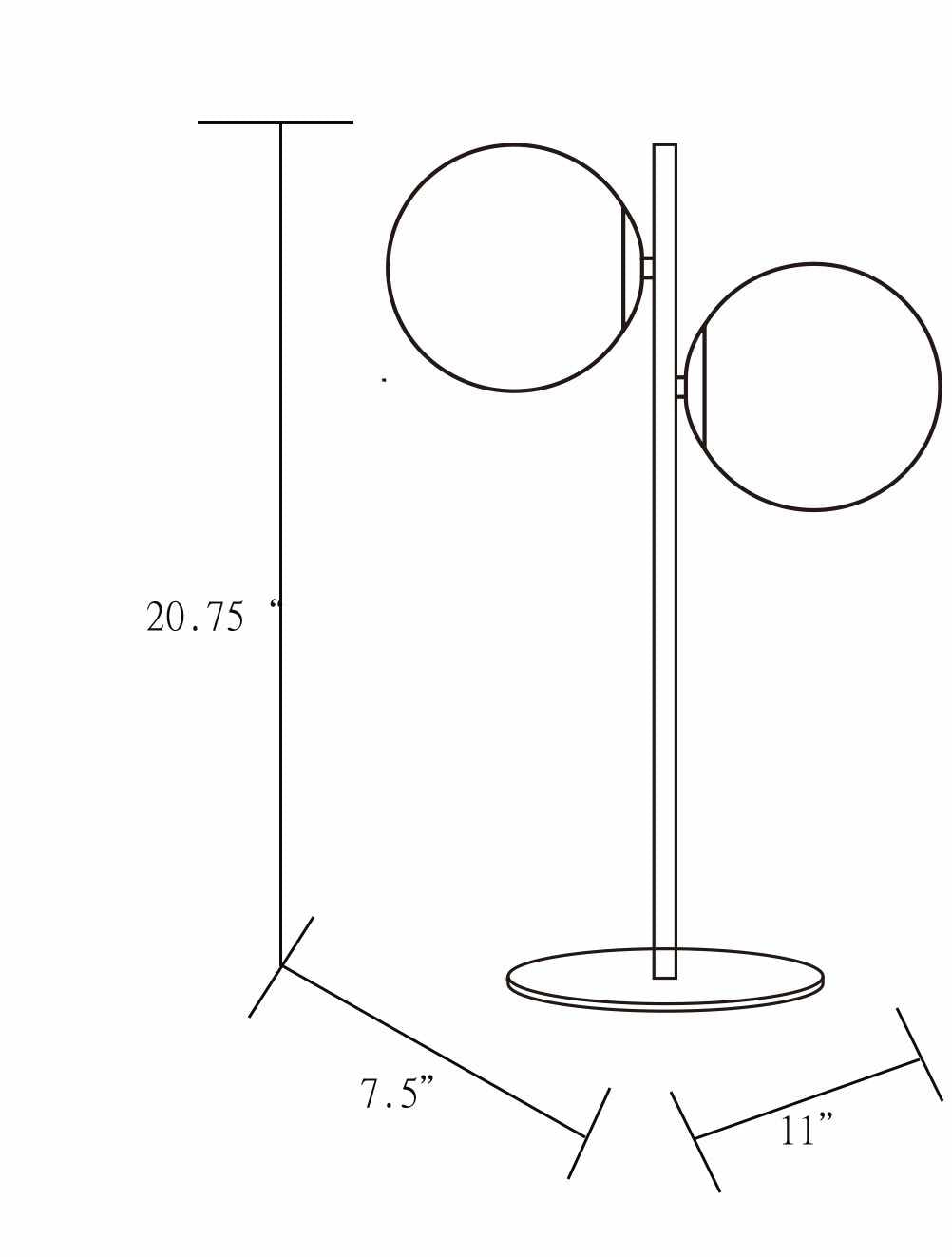Modern Bedside Table Lamp