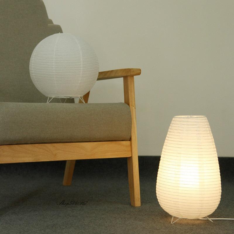 LED Paper Lantern Desk Lamp