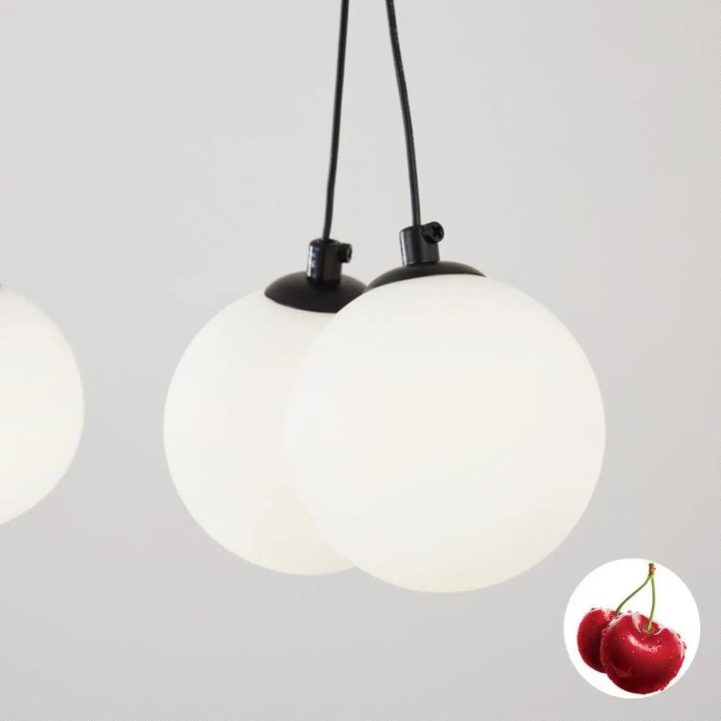 Modern 8-Light Globe Pendant Lights for Kitchen Island