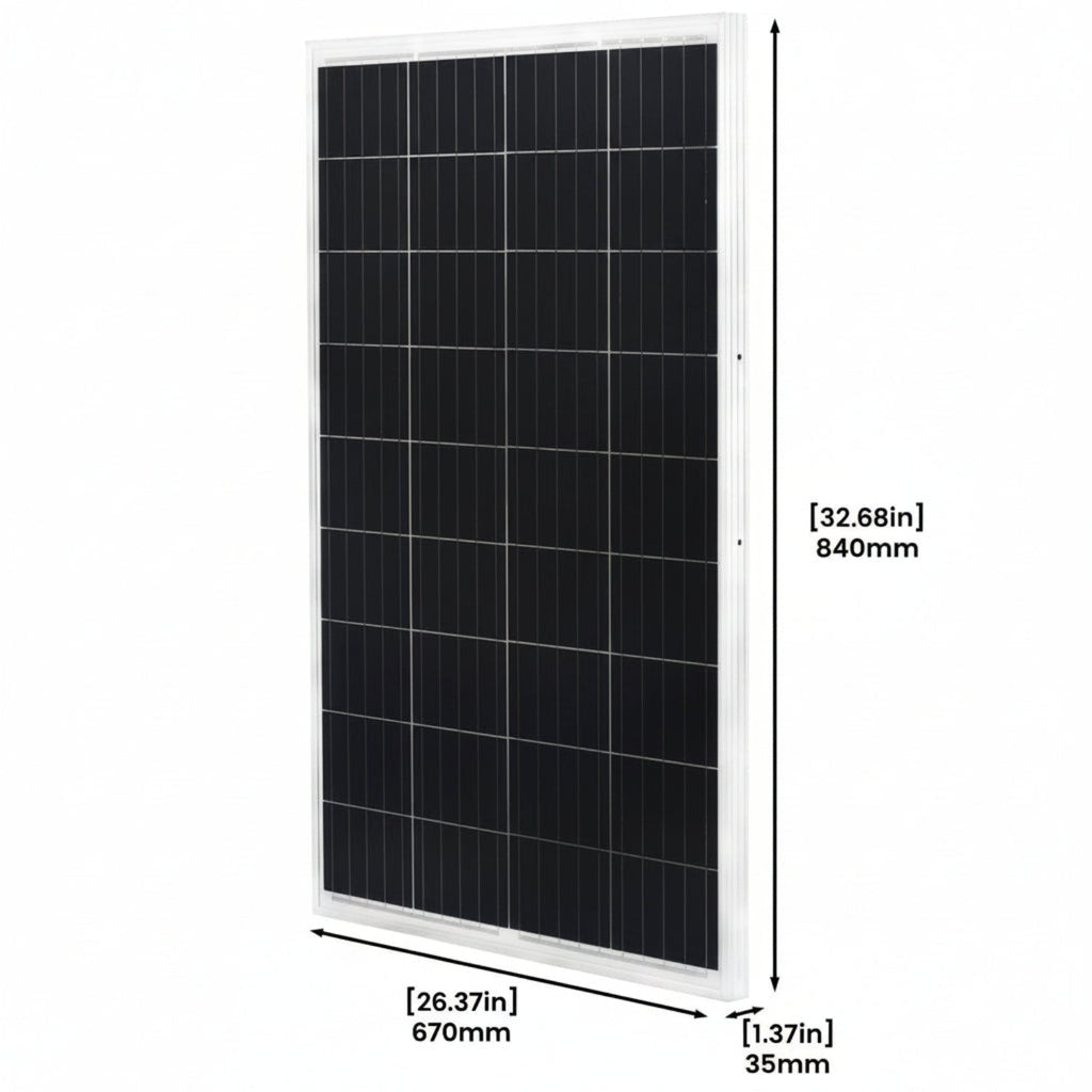 Rigid 100W Solar Panel